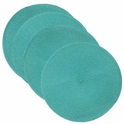 Food Network™ Round Placemat 4-pk. Coral -Food Network Store unnamed file 1018