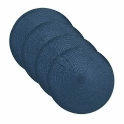 Food Network™ Round Placemat 4-pk. Coral -Food Network Store unnamed file 1026