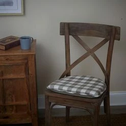 Food Network™ Liza Check Gingham Chair Pad -Food Network Store unnamed file 1031