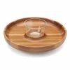 Food Network™ Acacia Wood Lazy Susan Chip & Dip Tray Set -Food Network Store unnamed file 1089