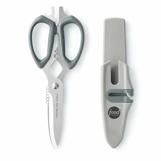 Food Network™ Multi-Purpose Shears With Sheath Gray 5 Food Network™ Multi-Purpose Shears With Sheath Gray - Image 3