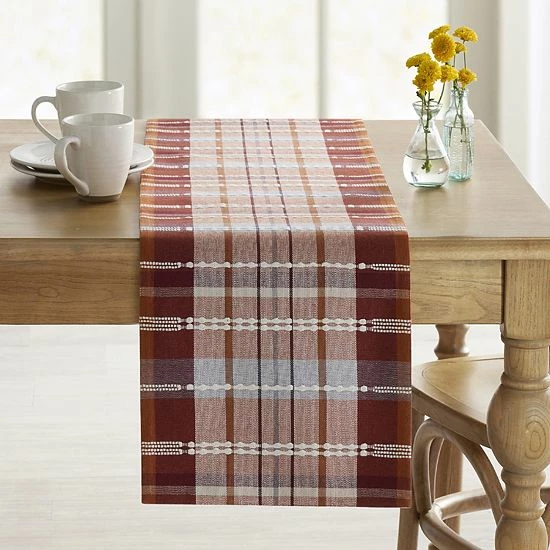 Food Network™ Fall Plaid Table Runner - 72" 4 Food Network™ Fall Plaid Table Runner - 72" - Image 2