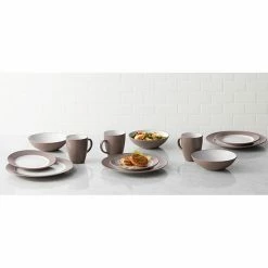 Food Network™ Applewood 16-pc. Dinnerware Set Taupe -Food Network Store unnamed file 1327