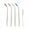 Food Network™ 5-pc. Stainless Steel Reusable Straw & Cleaning Brush Set -Food Network Store unnamed file 1359