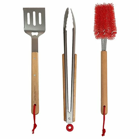 Food Network™ 3-pc. BBQ Utensil Set 3 Food Network™ 3-pc. BBQ Utensil Set