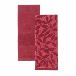 Food Network™ Jacquard Leaves Kitchen Towel 2-pk. Sycamore -Food Network Store unnamed file 1440