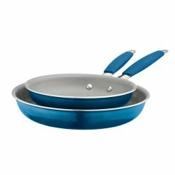 Food Network™ Ceramic Skillet Twin Pack Blue -Food Network Store unnamed file 335