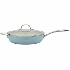 Food Network™ Farmstead 12-in. Covered Deep Skillet Gray -Food Network Store unnamed file 349