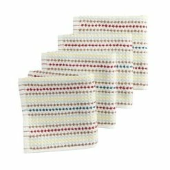 Food Network™ Awning Stripe Dishcloth 4-pk. Multi Cool -Food Network Store unnamed file 415