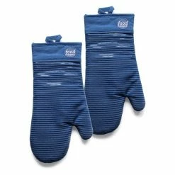 Food Network™ Silicone Oven Mitt Set Gray Tornado -Food Network Store unnamed file 435