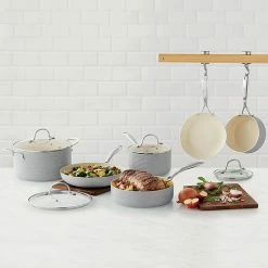 Food Network™ Farmstead 10-pc. Nonstick Ceramic Cookware Set Light Blue -Food Network Store unnamed file 44