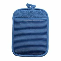 Food Network™ Striped Silicone Pot Holder Aqua -Food Network Store unnamed file 487