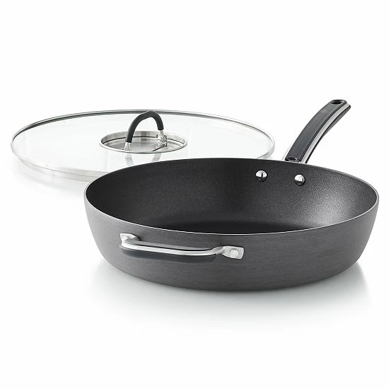 Food Network™ 12-in. Hard-Anodized Nonstick Space Saving Saute Pan With Lid 3 Food Network™ 12-in. Hard-Anodized Nonstick Space Saving Saute Pan With Lid