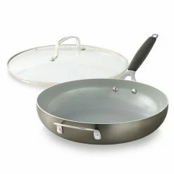 Food Network™ 12-in. Saute Pan With Lid Graphite 12 Food Network™ 12-in. Saute Pan With Lid Graphite -Food Network Store unnamed file 667