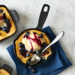 Food Network™ 5-in. Pre-Seasoned Cast-Iron Mini Skillet -Food Network Store unnamed file 678