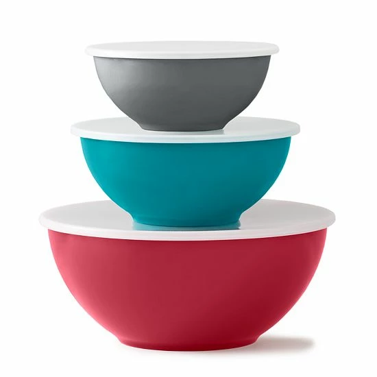 Food Network™ 6-pc. Mixing Bowl Set With Lids 3 Food Network™ 6-pc. Mixing Bowl Set With Lids