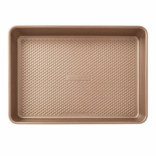 Food Network™ Textured Performance Series 9" X 13" Nonstick Cake Pan Bronze 5 Food Network™ Textured Performance Series 9" X 13" Nonstick Cake Pan Bronze - Image 3