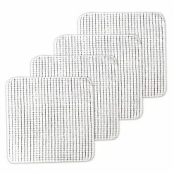 Food Network™ Terry Dish Scrubber 4-pk. Gray -Food Network Store unnamed file 853