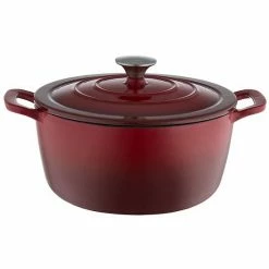 Food Network™ 7-qt. Ombre Enameled Cast-Iron Dutch Oven Red 14 Food Network™ 7-qt. Ombre Enameled Cast-Iron Dutch Oven Red -Food Network Store unnamed file 99